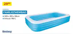 Euroshop Bestway Familiezwembad aanbieding