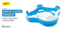 Euroshop Intex Familie Lounge Zwembad aanbieding