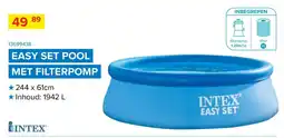 Euroshop Intex Easy Set Pool Met Filterpomp aanbieding