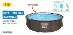 Euroshop Bestway Steel Pro Max Zwembad aanbieding