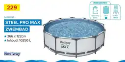 Euroshop Bestway Steel Pro Max Zwembad aanbieding