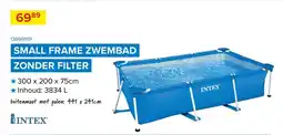Euroshop Intex Small Frame Zwembad Zonder Filter aanbieding