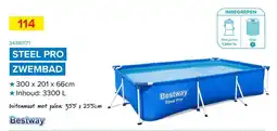Euroshop Bestway Steel Pro Zwembad aanbieding