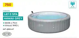 Euroshop Lay-Z-Spa Hawaii Grey aanbieding