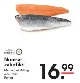 Sligro Noorse zalmfilet aanbieding