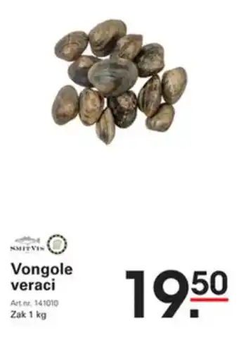 Sligro Vongole veraci aanbieding