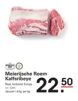 Sligro Meierijsche Roem Kalfsribeye aanbieding