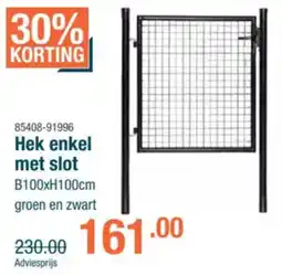 Cevo Hek enkel met slot aanbieding