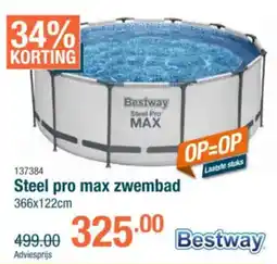 Cevo Bestway Steel pro max zwembad aanbieding