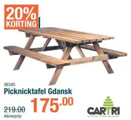 Cevo Picknicktafel Gdansk aanbieding