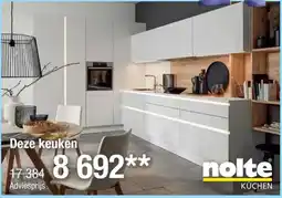 Cevo Nolte Küchen Deze Keuken aanbieding