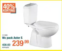 Cevo Wc pack Astor S aanbieding