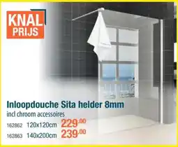 Cevo Inloopdouche Sita helder aanbieding