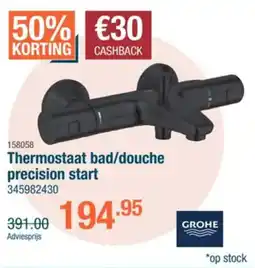 Cevo Thermostaat bad/douche precision start aanbieding
