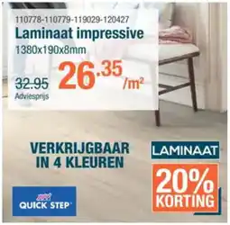 Cevo Laminaat impressive aanbieding