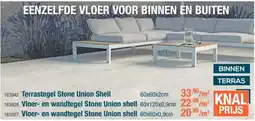 Cevo Terrastegel Stone Union Shell aanbieding