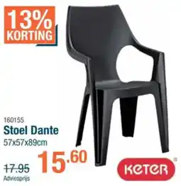 Cevo Keter Stoel Dante aanbieding