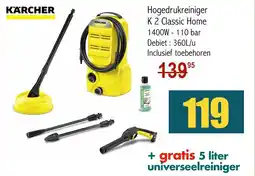 Hobbyland Kärcher Hogedrukreiniger K 2 Classic Home aanbieding