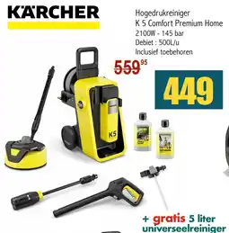 Hobbyland Kärcher Hogedrukreiniger K 5 Comfort Premium Home aanbieding