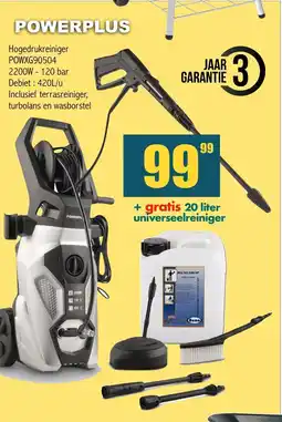 Hobbyland Powerplus Hogedrukreiniger POWXG90504 aanbieding
