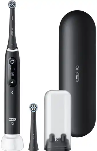 Coolblue Oral-B iO 6N Zwart + extra iO Gentle Care opzetborstel aanbieding