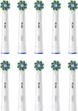 Coolblue Oral-B Pro Cross Action Blanc (10 pièces) aanbieding