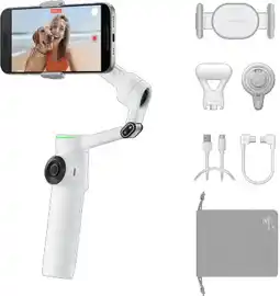 Coolblue Insta360 Flow 2 Pro Creator Pack Summit White aanbieding