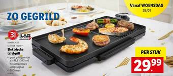Lidl Elektrische Tafelgrill aanbieding