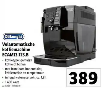 Lidl Volautomatische Koffiemachine aanbieding