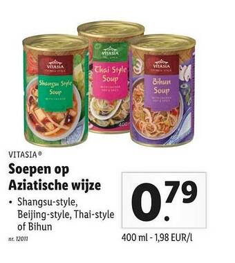 Lidl Soepen Op Aziatische Wijze aanbieding