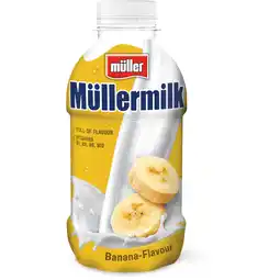 Albert Heijn Müller Mullermilk banaan smaak aanbieding