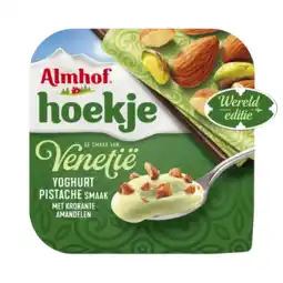 Albert Heijn Almhof Hoekje Venetië pistache yoghurt aanbieding