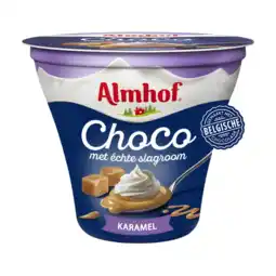 Albert Heijn Almhof Choco met echte slagroom karamel aanbieding