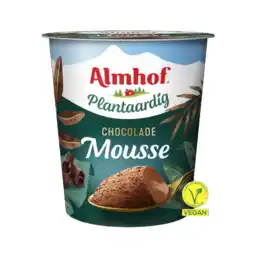 Albert Heijn Almhof Plantaardig chocolade mousse aanbieding