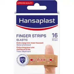 Albert Heijn Hansaplast Finger strips elastic aanbieding
