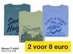 Zeeman Heren T-shirt aanbieding