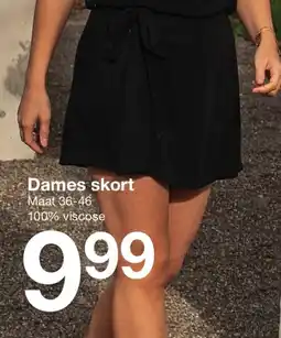 Zeeman Dames skort aanbieding