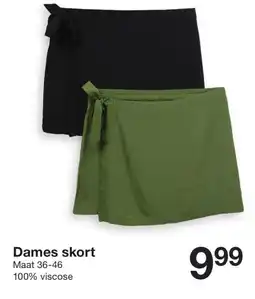 Zeeman Dames skort aanbieding