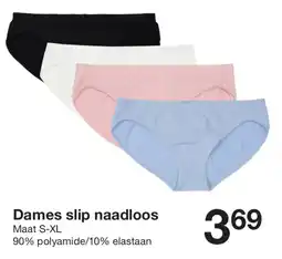 Zeeman Dames slip naadloos aanbieding