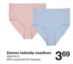 Zeeman Dames taileslip naadloos aanbieding