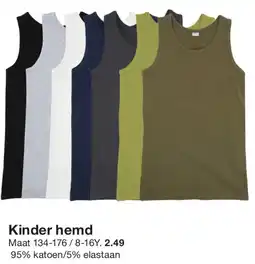 Zeeman Kinder hemd aanbieding