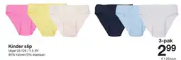 Zeeman Kinder slip aanbieding