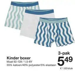 Zeeman Kinder boxer aanbieding