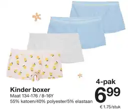 Zeeman Kinder boxer aanbieding