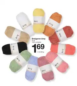 Zeeman Breigaren Amy aanbieding
