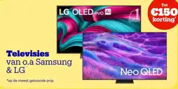 Bol.com Televisies van o.a Samsung & LG aanbieding