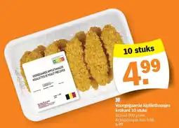 Albert Heijn Voorgegaarde kipfilethaasjes krokant aanbieding