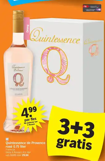 Albert Heijn Quintessence de Provence rosé aanbieding