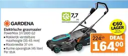 Albert Heijn Gardena Elektrische grasmaaier aanbieding