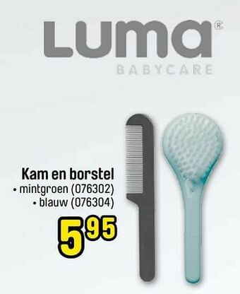 Kam en borstel